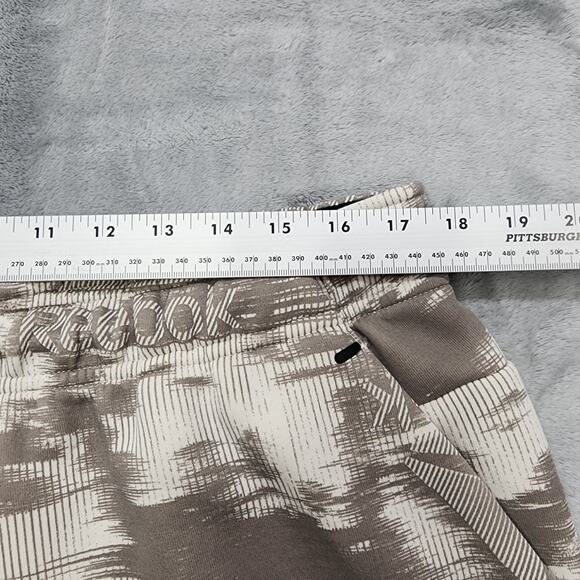 Reebok Shorts Mens XL Tan Brown Momentum 9" Pull On Drawstring Workout Casual - Picture 10 of 14